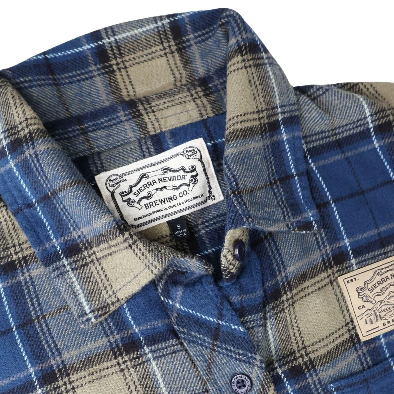 Women's Classic Navy Plaid Flannel