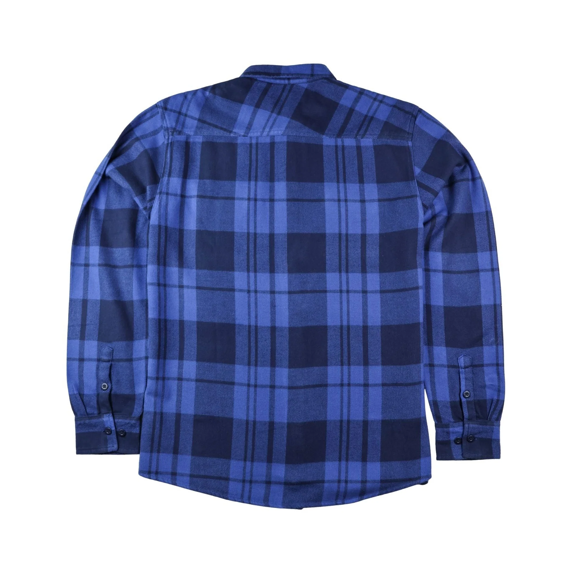 Classic Indigo Plaid Flannel