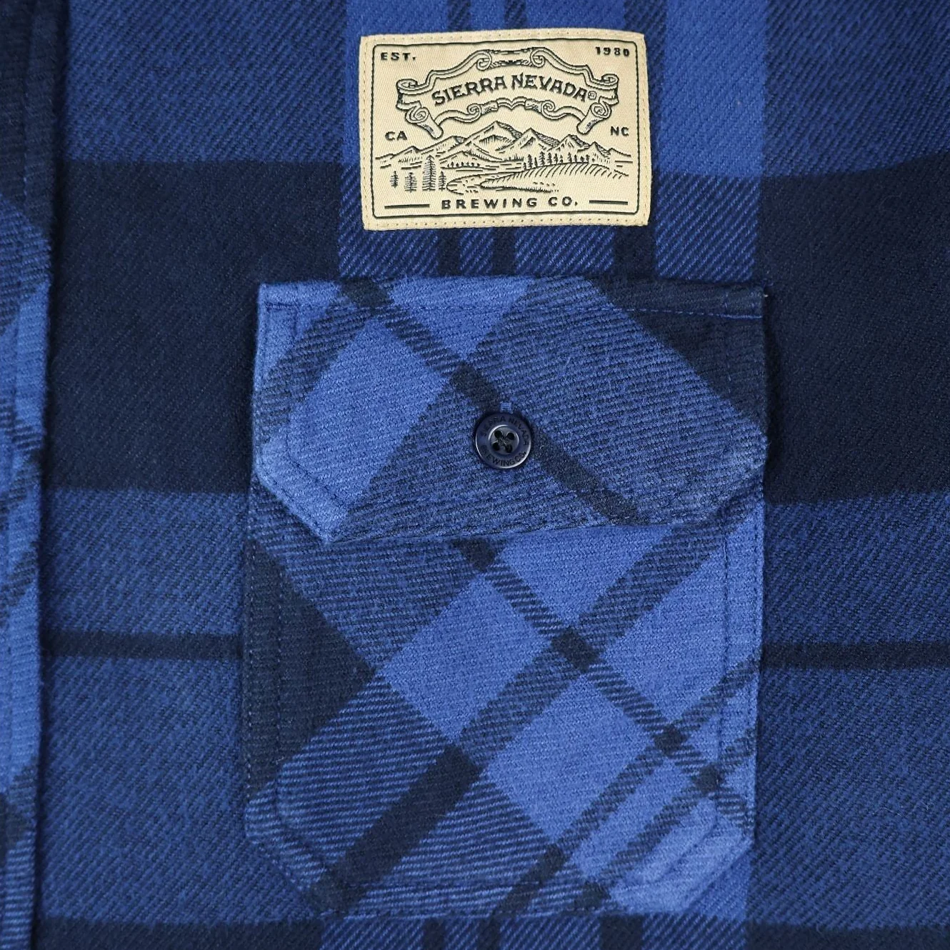 Classic Indigo Plaid Flannel