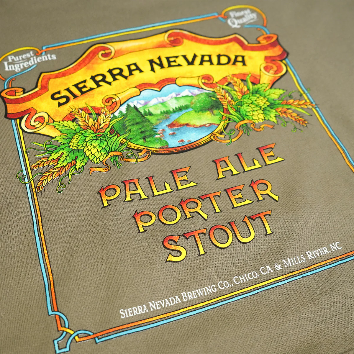Pale Ale - Porter - Stout Hooded Sweatshirt | Coyote Brown