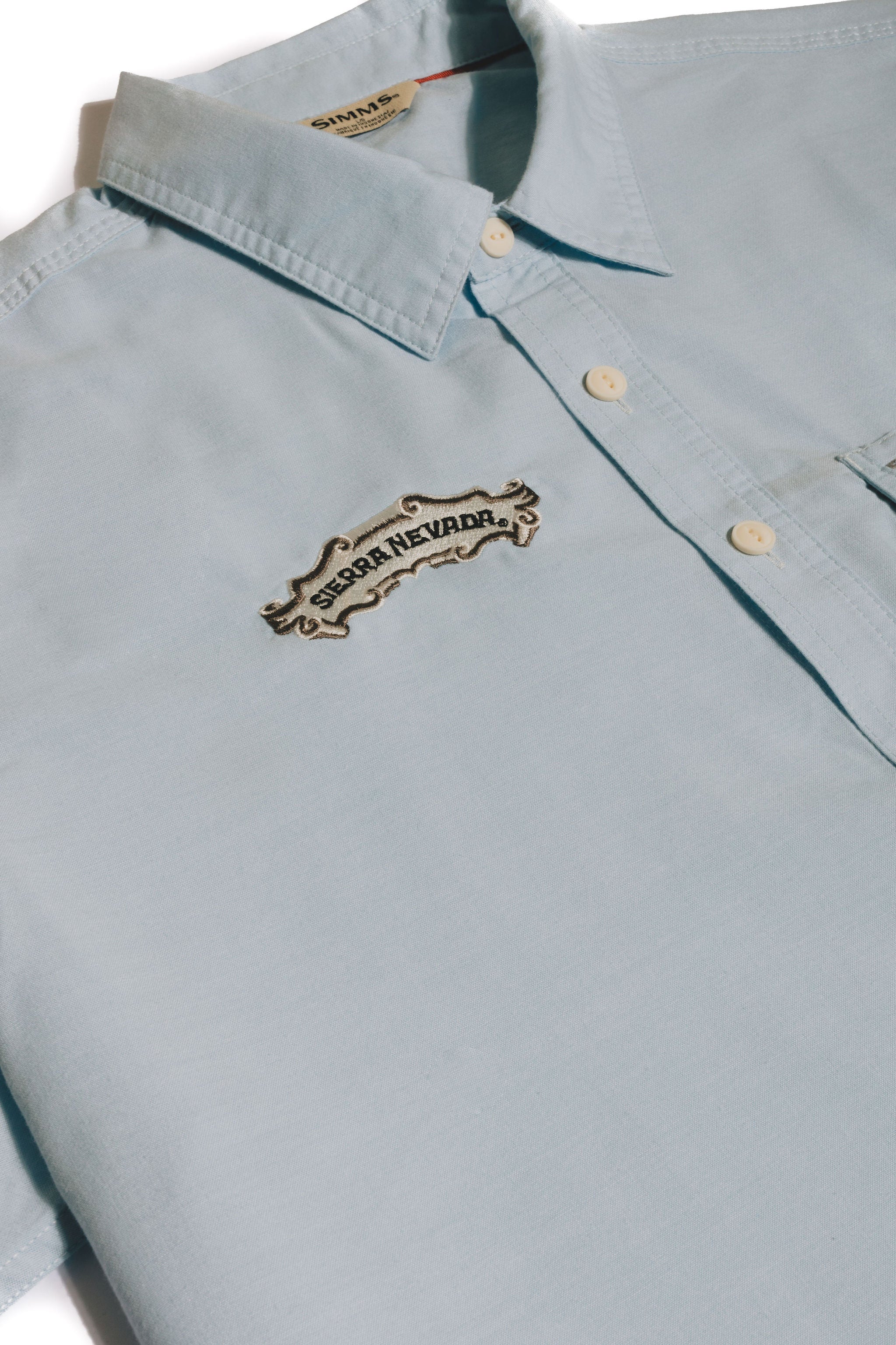Sierra Nevada X Simms Cutbank Chambray Short Sleeve Shirt