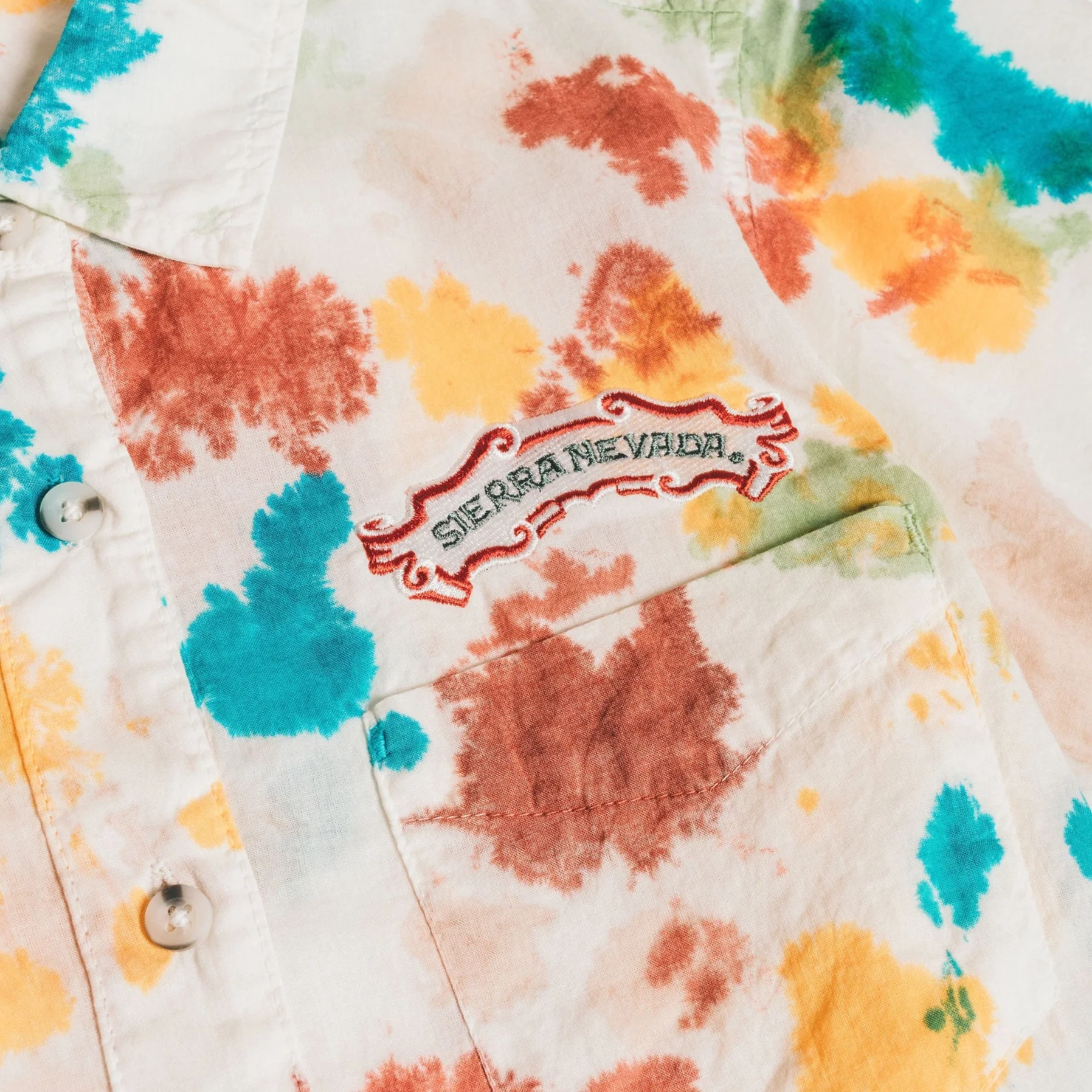 Women's KAVU Girl Party Happy Tie Dye Shirt