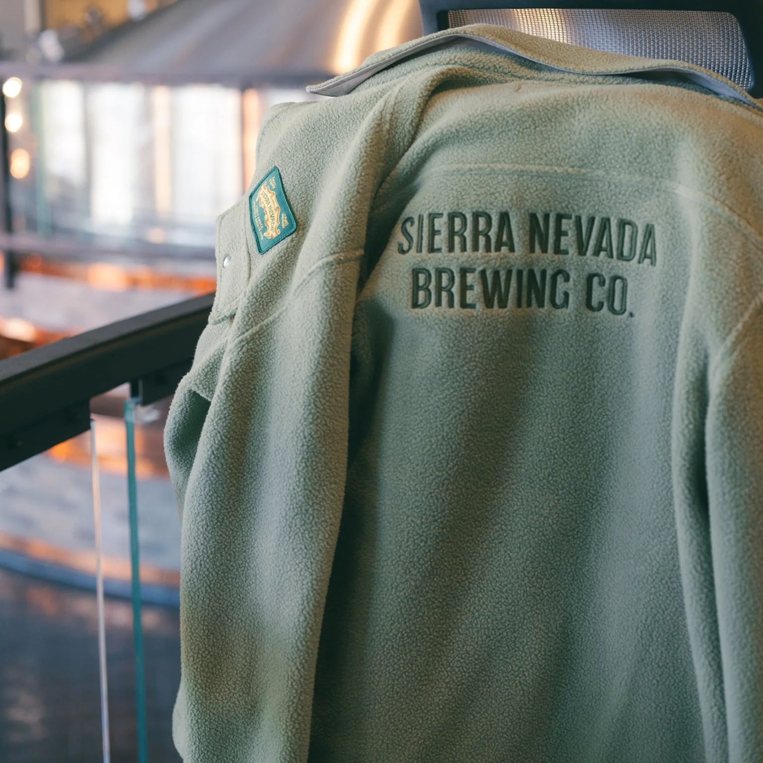 Heritage Wordmark Fleece Shacket