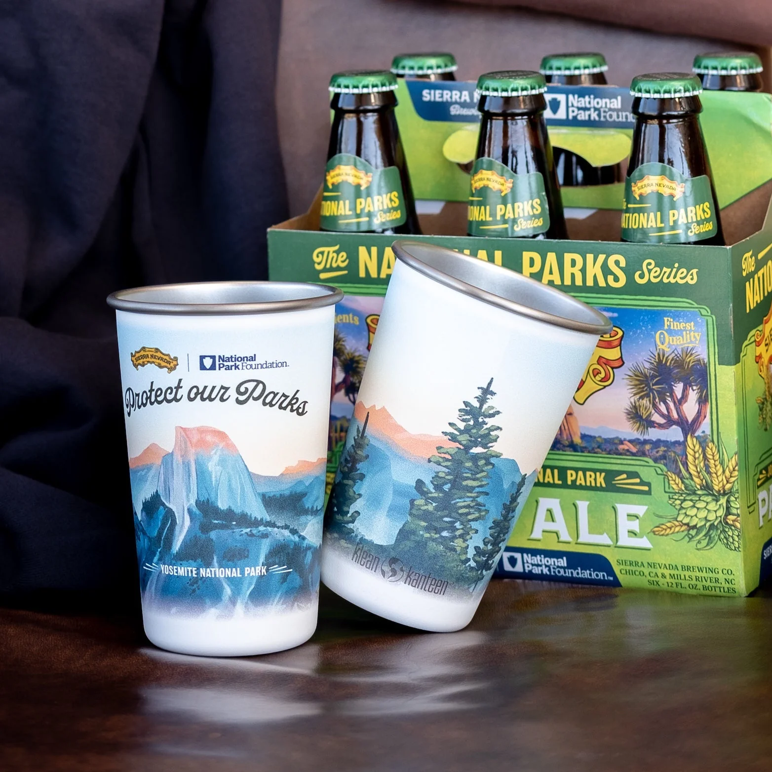 Sierra Nevada x National Park Foundation Yosemite National Park Klean Kanteen Pint 4-Pack