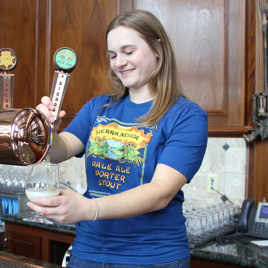 Pale-Porter-Stout Cool Blue T-Shirt