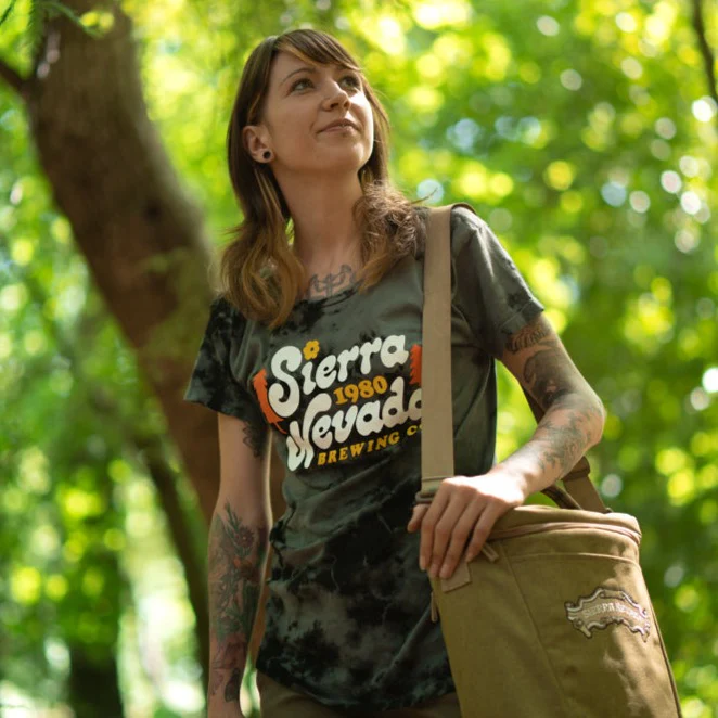 Women's Acid Washed Retro Shirt